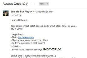 access code iCM